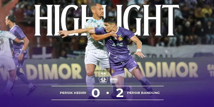 BRI Liga 1 - Persib Bandung Bungkam Persik Kediri 2-0 Tanpa Balas