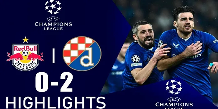 Liga Champions - Hasil Pertandingan Red Bull Salzburg Vs Dinamo Zagreb 0-2